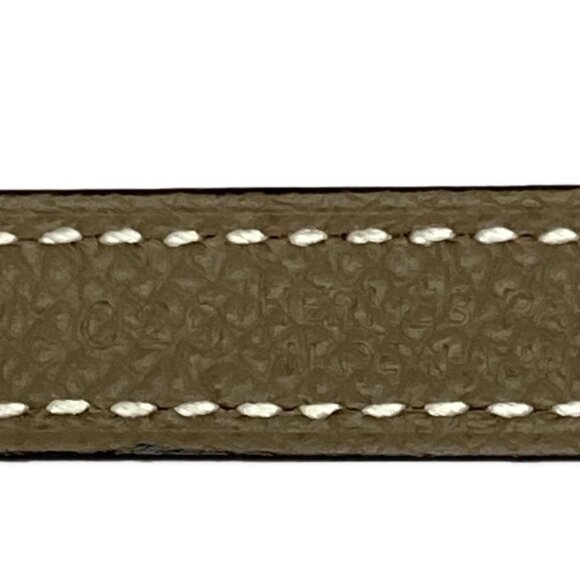 HERMES Uncle Chene Dunkle Veau Epsom W Belt 812-071225 - Picture 6 of 7